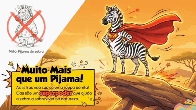 O Mistério da Savana: Por Que as Zebras Têm Listras? 🦓✨ slides (1)