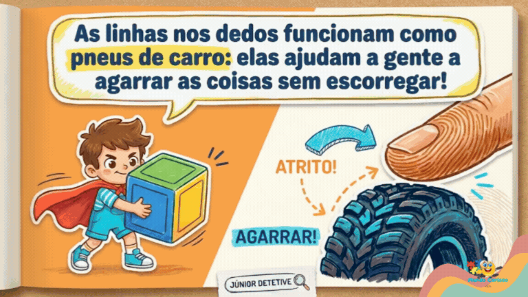 Por Que Temos Impressões Digitais? O Segredo Escondido nas Suas Mãos! ✋🔍 slides (2)