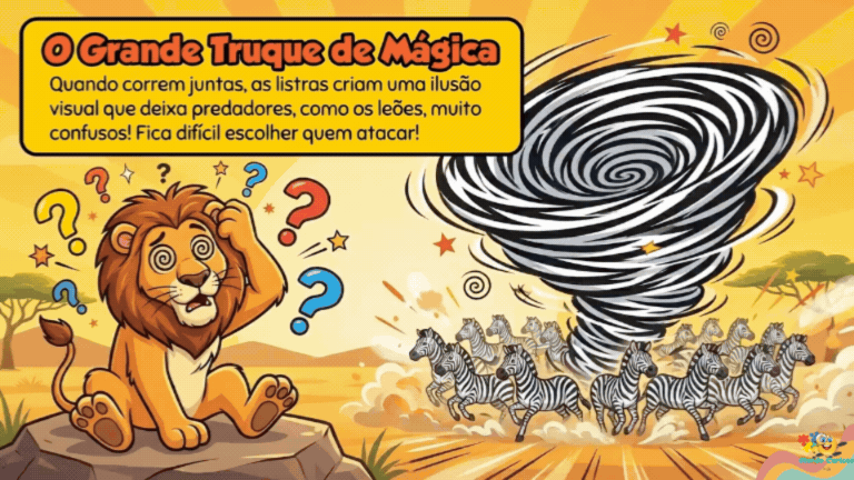 O Mistério da Savana: Por Que as Zebras Têm Listras? 🦓✨ slides (3)