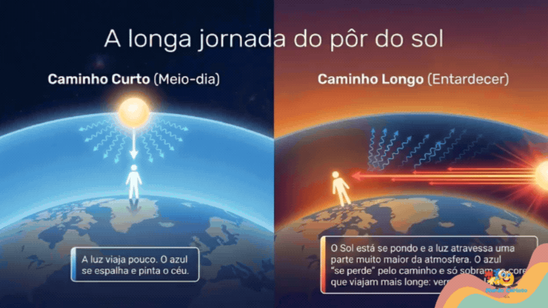 🌎 Por que o Céu é Azul? A Ciência Explicada para Pequenos Curiosos! ☀️🔵 slides (4)